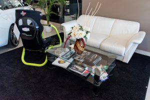 Zona relax del salone